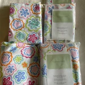 Garnet Hill flannel sheets - size DQ - Double/Queen.